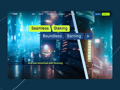 Futuristic DeFi Staking Motion UI animated ui elements blockchain animation crypto interface cyberpunk design defi staking digital economy futuristic ui immersive web design interactive dashboard motion design motion graphics motion ui nft crypto tech omnichain platform smart contracts ux tokenized economy trading platform ui uxui web3 experience web3 finance