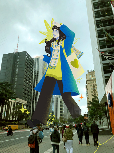 São Paulo | 2024 2d advertising art flat illustration photo photoshop travel trip