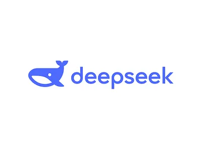 DeepSeek logo redesign concept ai ai logo animal logo blue logo blue whale blue whale logo brand identity branding deepseek deepseek ai fish logo logo logo design omeyimi longe redesign whale whale logo