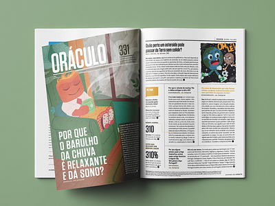 Oracle Section #469 | Superinteressante 2d art design editorial illustration magazine