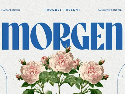 Morgen - Vintage Sans Serif Font aesthetic fonts beautiful fonts beauty fonts branding fonts classic fonts cosmetic fonts elegant fonts grotesque fonts logo fonts magazine fonts minimalist fonts retro fonts sans serif fonts unique fonts vintage fonts web fonts