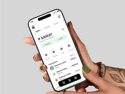 Maya Bank 2.0 app b2c bank crypto finance mobile redesign ui ux wallet web3