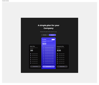 Pricing Table design pricing table design