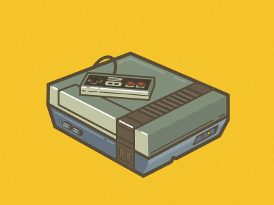 Old School 80s games icon creation icon development illustration michelle lana nintendo old school vector