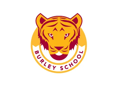 Burley School of Chicago chicago identity logo mascot school sports tiger