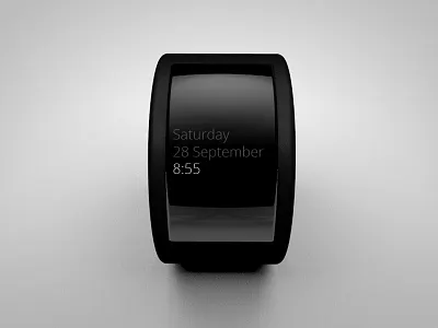 Smartwatch 3d render smart watch