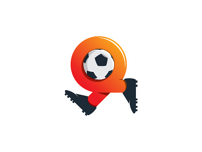 October's Youth Tournament Logo flat football icon logo playful soccer tournament