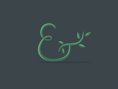 Ampersand #1. GoGreen! ampersand green