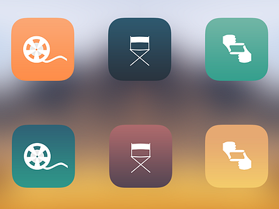 App Icon - Movie Director app director icon ios7 mobile movie video