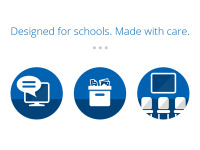 Service Icons button circular clean flat service ui web design