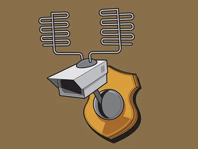 Inconspicuous camera glenn jones glennz illustration illustrator vector