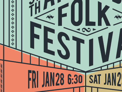 sketching for folk fest poster festival folk lines music poster
