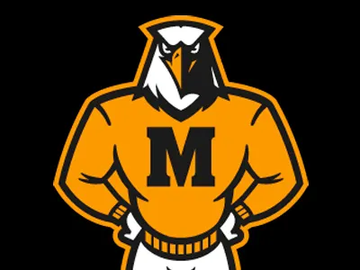 mascot athletics bird eagle mascot retro sports vintage