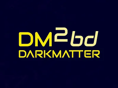 DarkMatter2bd logo fix big data branding healthcare logo redesign