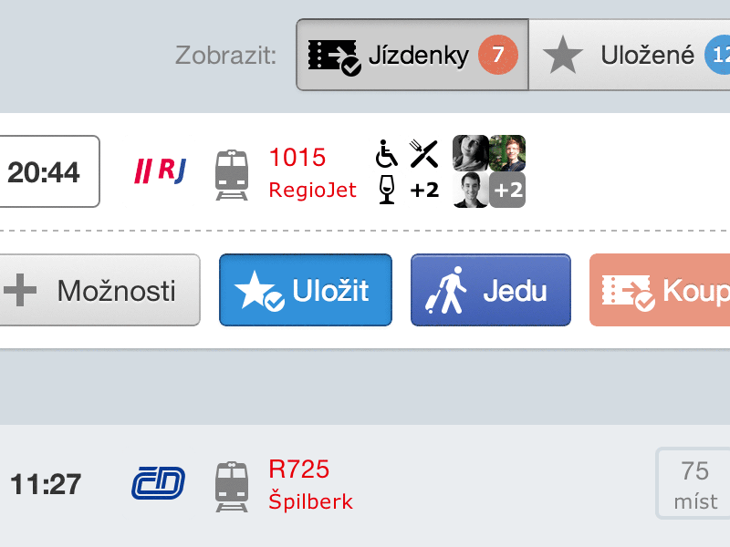 [GIF] Kdyjedeš Connection kdyjedes kj ticket train