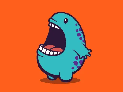 Muncher app bite hungry monster mouth teeth