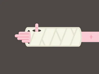 Not the design hand!!! broken hand cast