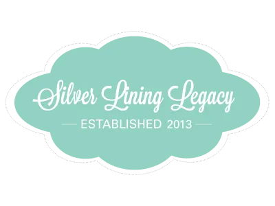 Silver Lining Legacy Logo cloud letterpress logo