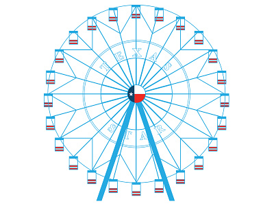 Texas Star fair ferris wheel flag star state fair state fair of texas texas texas flag texas star texas state fair wip