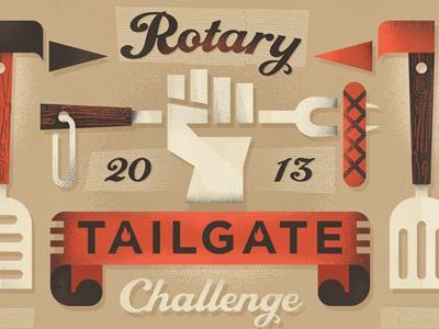 Tailgate cook eat fan flag food football grill hand hotdog tailgate team