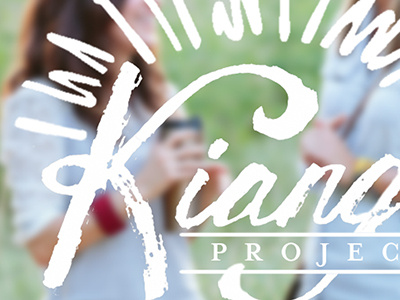 Kianga process k lettering sun