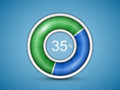 Circular progress bar bar circular interface progress ui vector