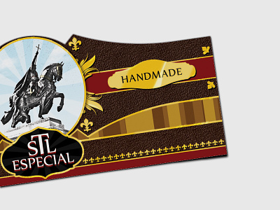 Cigar Label band cigar drawing illsustration label vector