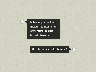 Tooltips arrow beige black dark pattern shadow tooltips typography web webdesign website