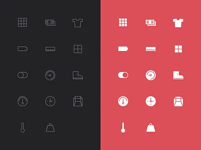 Icons app cube currency icons ios ios7 iphone line mobile set speed temperature