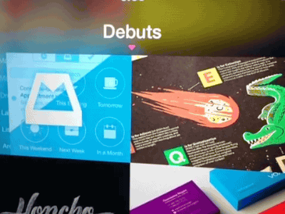 Nav UI Animation [GIF] animation dribbble gif ios 7 motion navigation pink slide ui