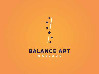 Balance Art Massage art balance clef logo massage music performance spine treble