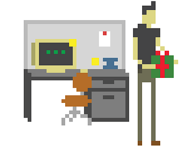 Office Gifts art pixel