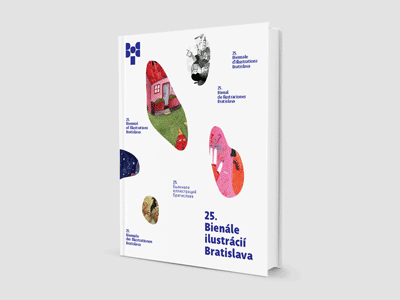 Biennial illustration Bratislava biennial blue book bratislava catalogue concept cover culture identity identity illustration poster