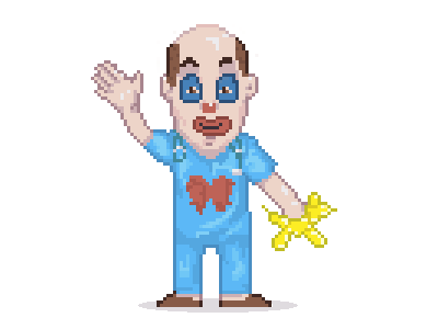 Dr. Blake Downs, M.D. adult swim childrens hospital pixel tv