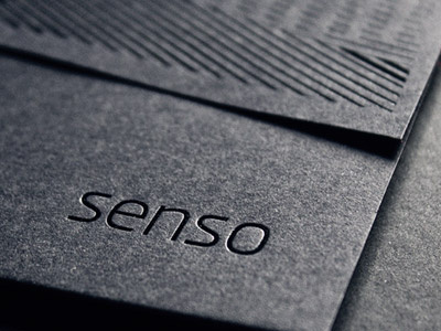 Project Preview: Senso #1 branding envelope identity logo stationery