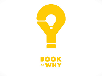 Book of Why Logo book branding identity logo