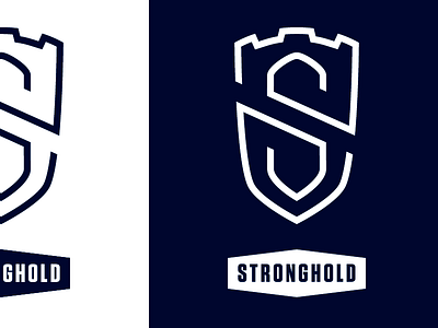Single weight goodness badge crest logo mark police s shield tower