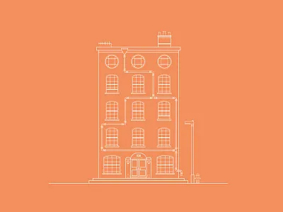 108 Park City Plaza architecture basic city clean detail flat line plain shape