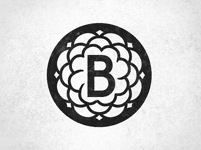 Beauty Mandala b flower icon mandala