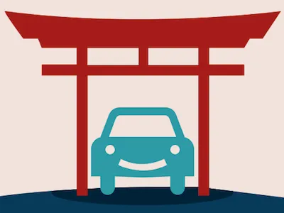 carport.io – park without worry car logo parking road zen