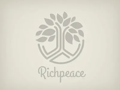 Richpeace Branding branding logo organic