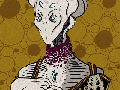 Alien klimt alien klimt