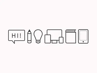 Some icons. icon interface ui web