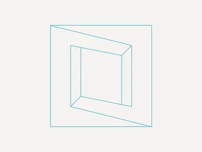 List.js v1.0 logo clean flat icon illustion lines list logo simple thin