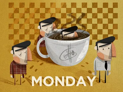 F***ing Monday art desing digital drawing illustration