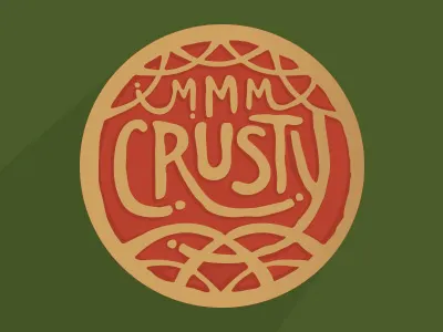 mmm crusty crusty food illustration pie