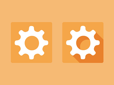 Aptana Flat Icon app flat flat design icon icon app long shadow minimal orange white