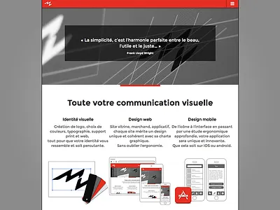 My new website flat portfolio responsive website