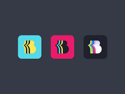 Busy B Logo Concepts app b bee branding design icon ios logo symbol typography