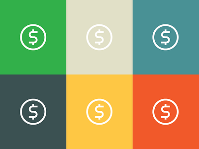 Financial Color Palette app color financial money palette style guide